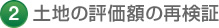 2 土地の評価額の再検証